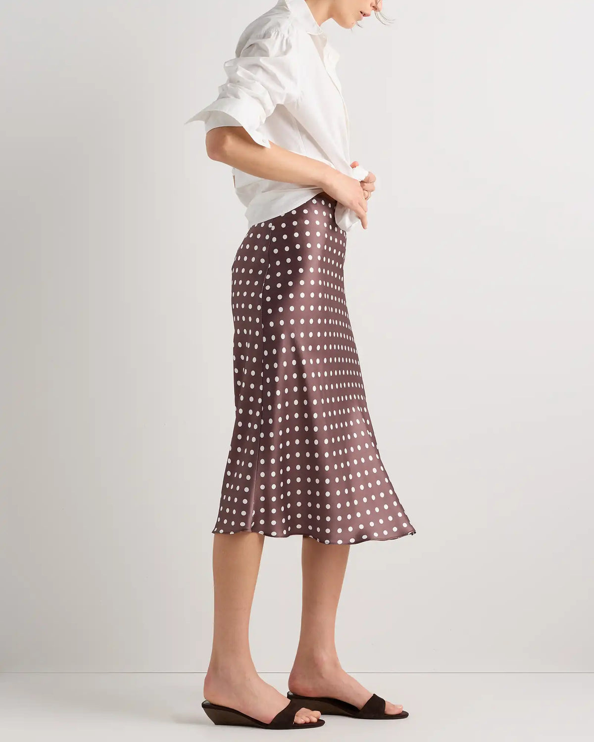 100% Washable Silk Skirt