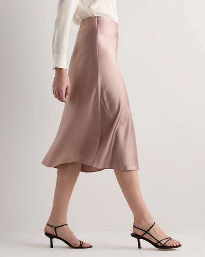 100% Washable Silk Skirt