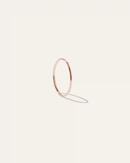 14K Gold Stacker Ring