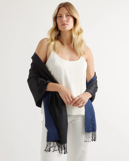 100% Silk Reversible Scarf