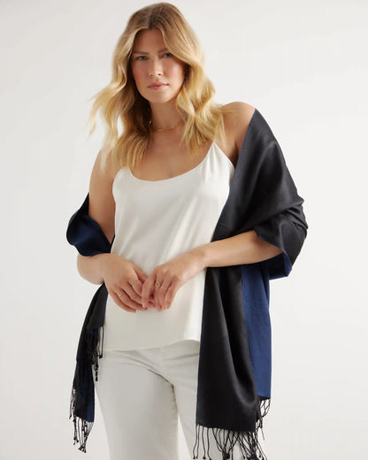 100% Silk Reversible Scarf