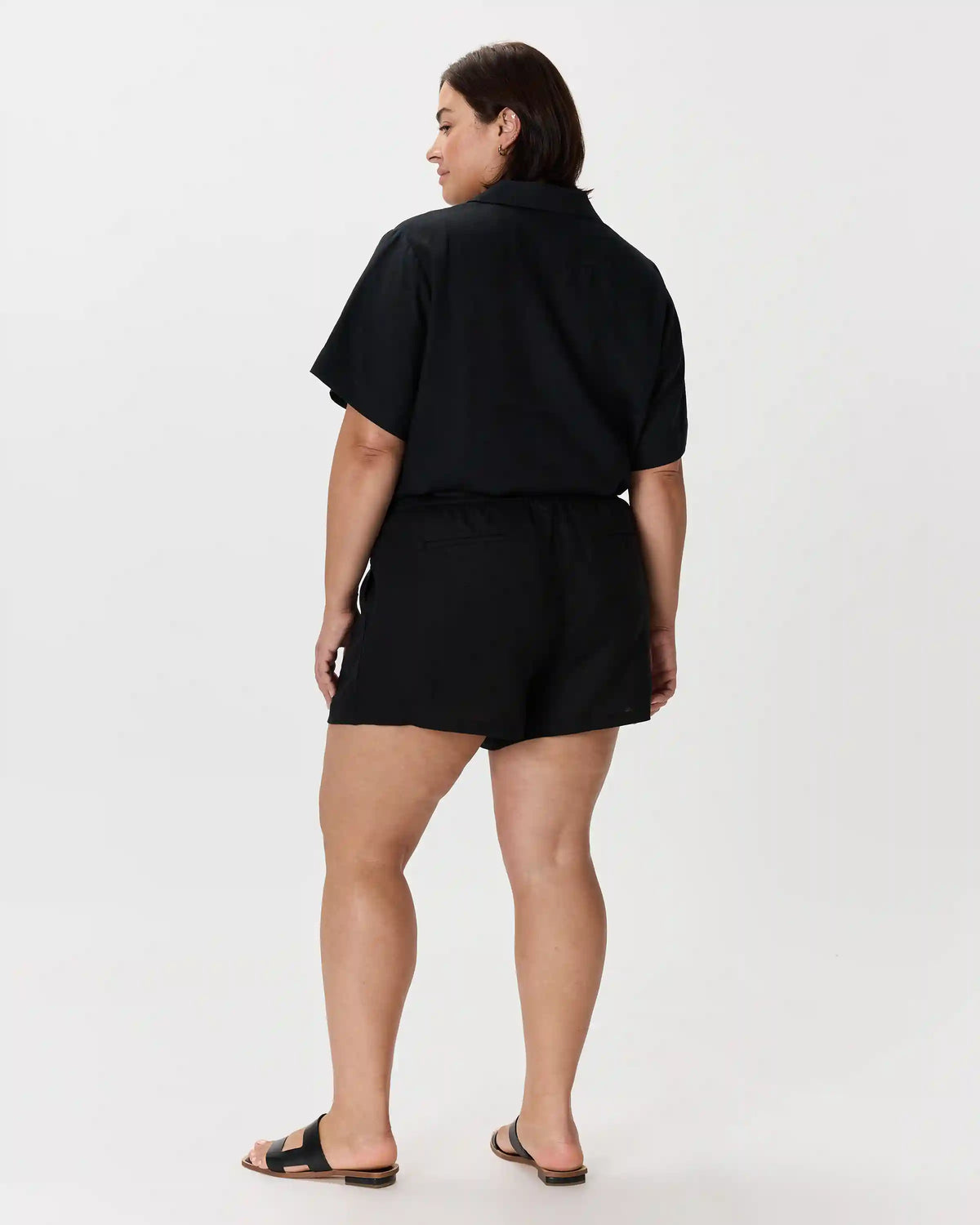 100% European Linen Shorts