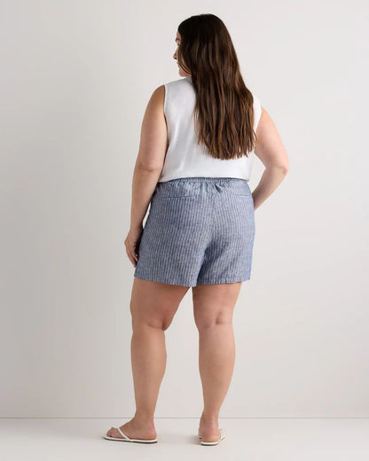 100% European Linen Shorts