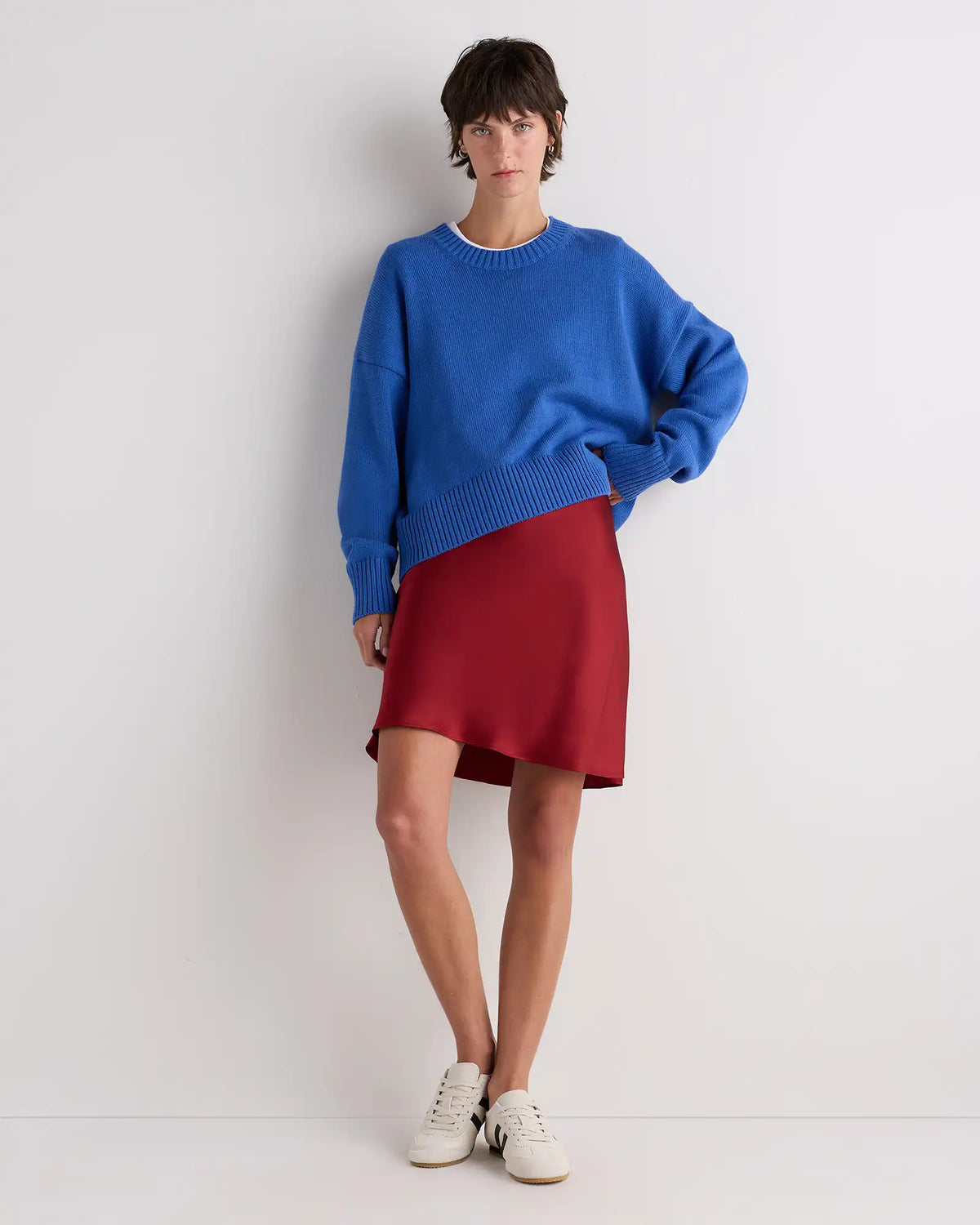 100% Washable Silk Mini Skirt