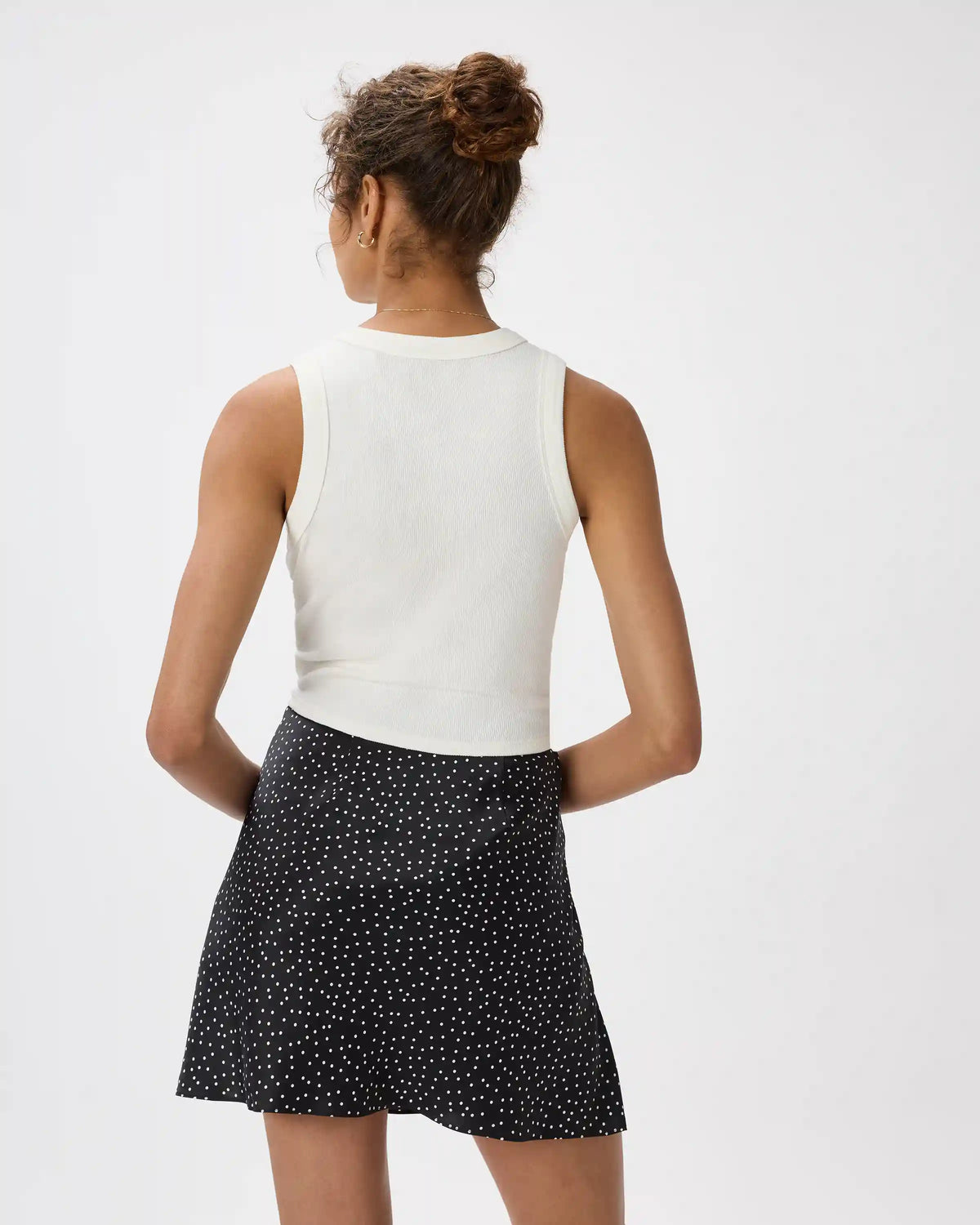 100% Washable Silk Mini Skirt