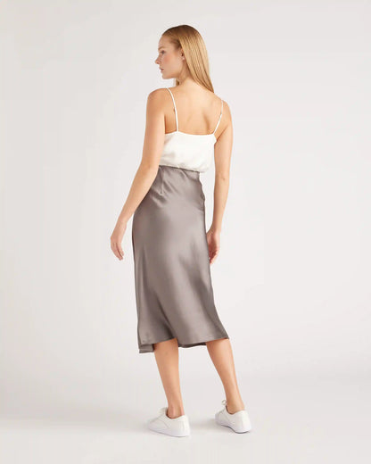 100% Washable Silk Skirt