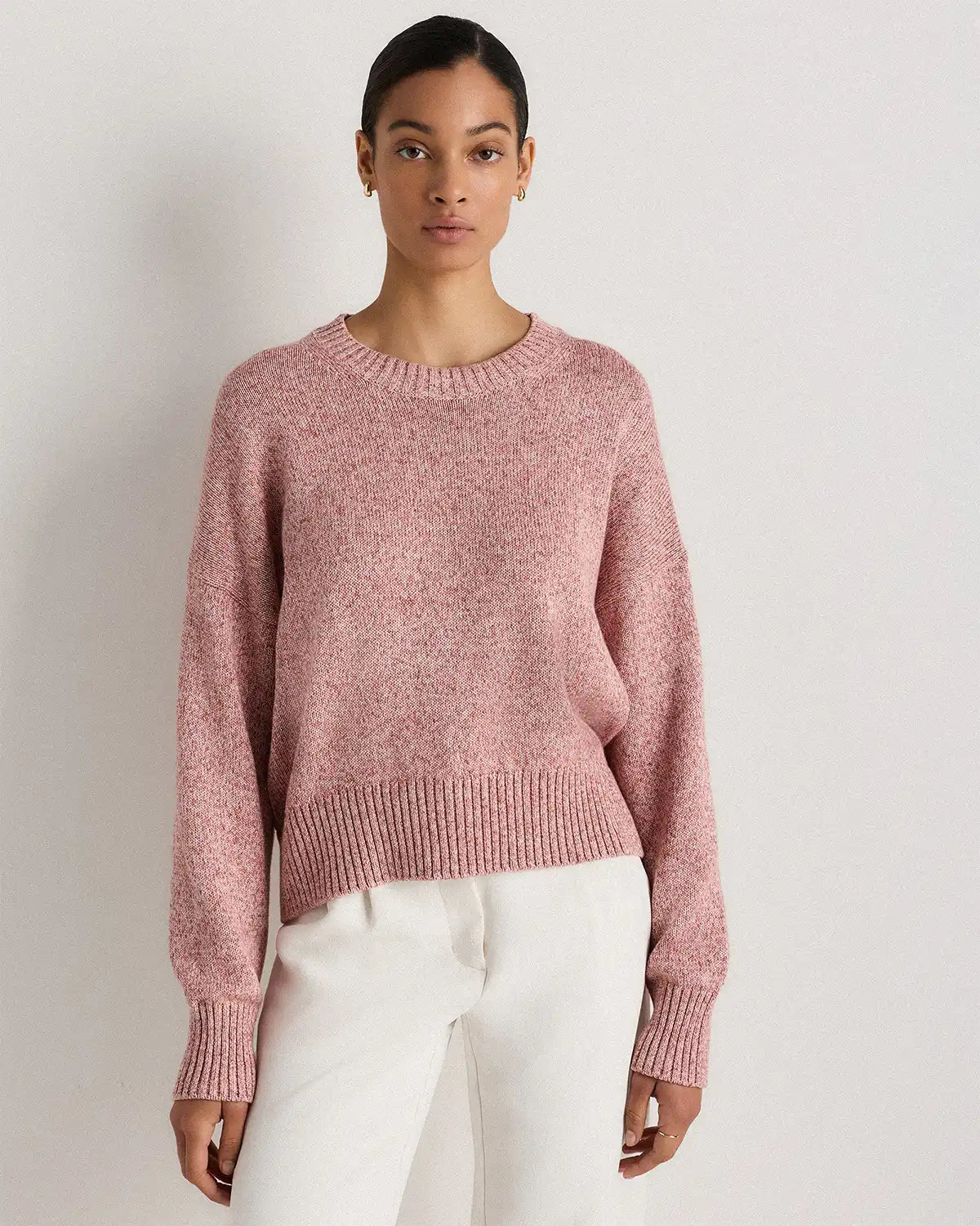 100% Organic Cotton Boyfriend Crew Sweater