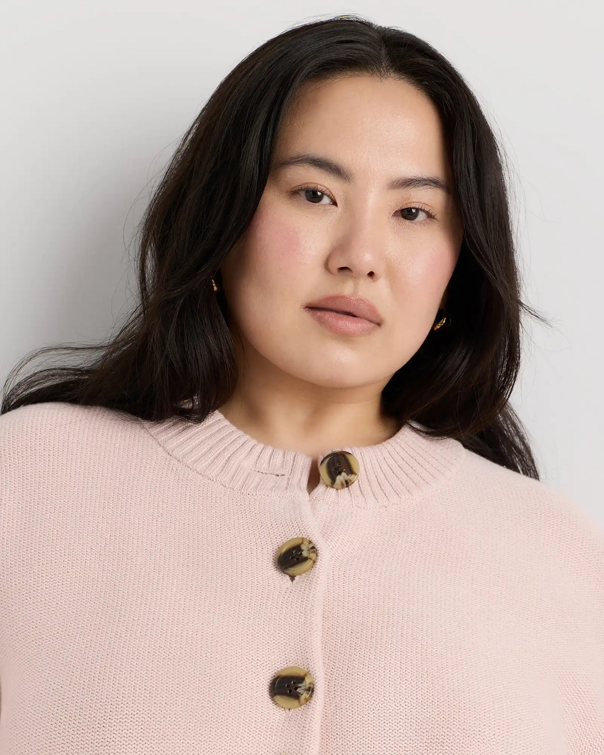 100% Organic Cotton Cropped Cardigan