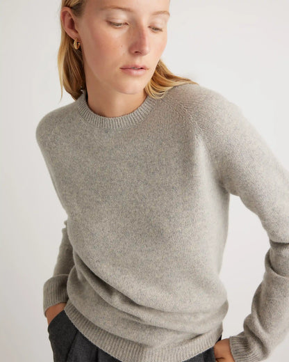 100% Yak Wool Crewneck Sweater