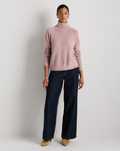 100% Yak Wool Turtleneck Sweater