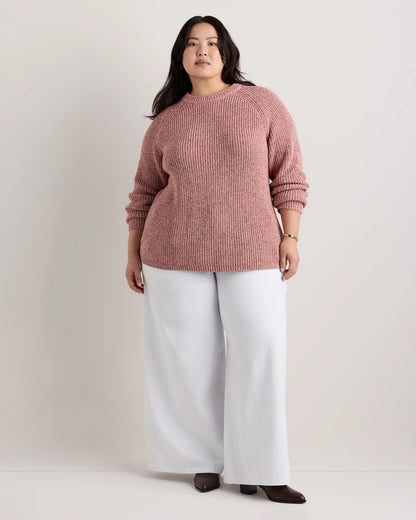 100% Organic Cotton Fisherman Crew Sweater