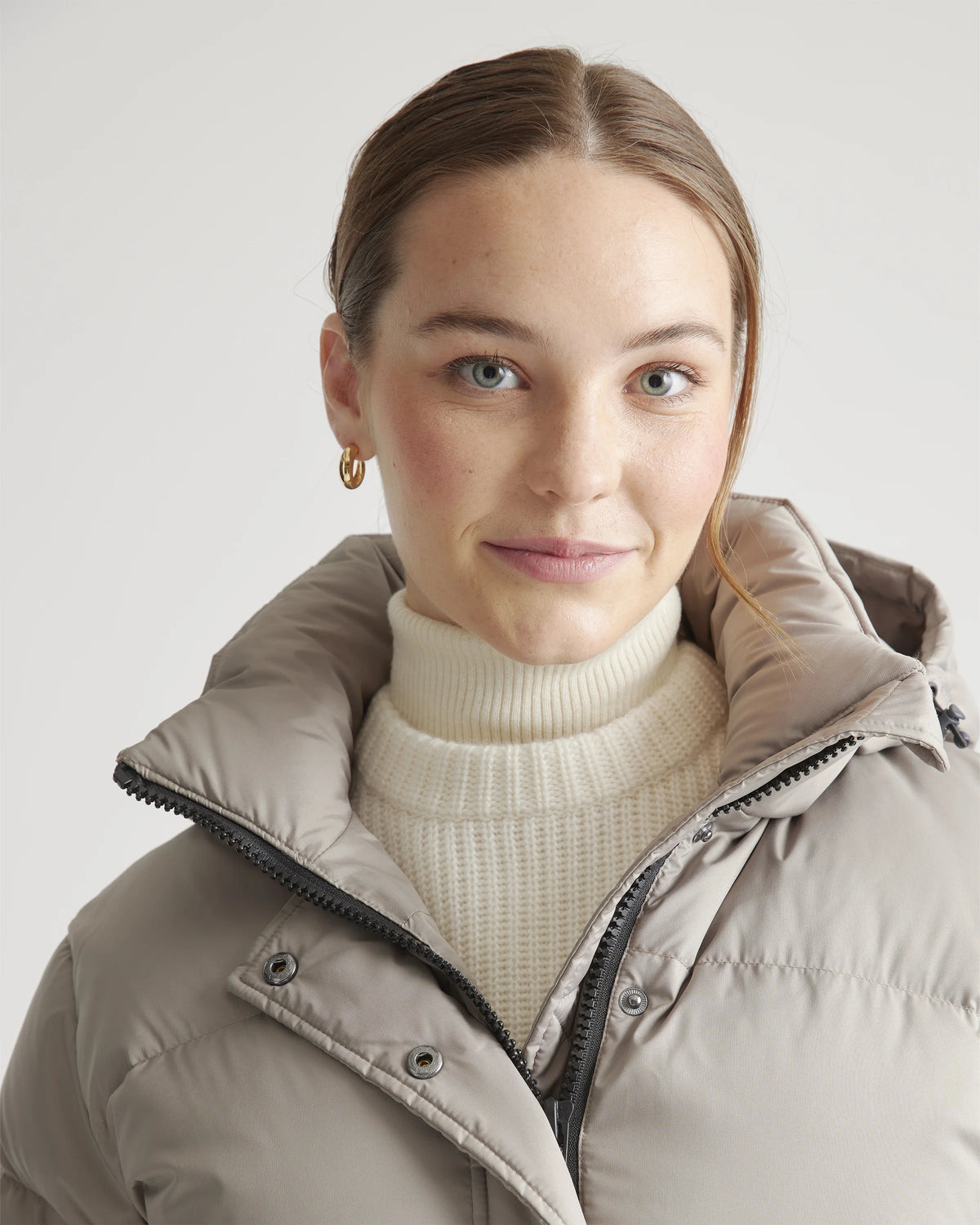 Responsible Down Puffer Jacket - XS / Sea Spray Green