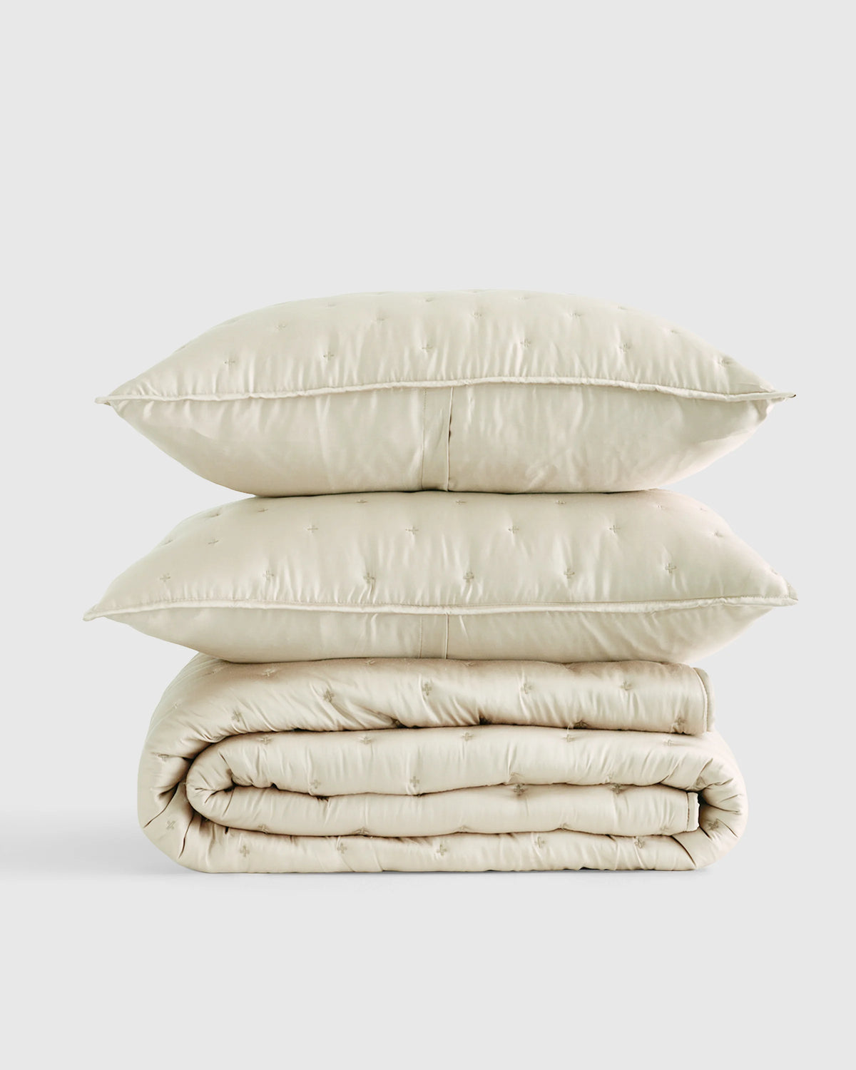 Bamboo Dream Quilt Set - Twin / Sage