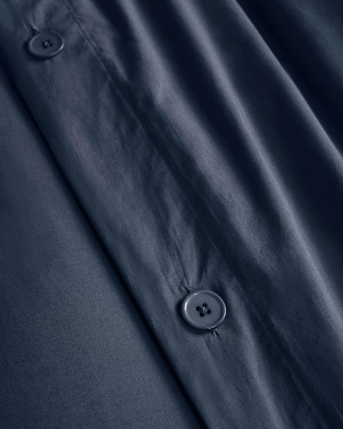 Organic Crisp Percale Duvet Cover Set - Twin / Espresso