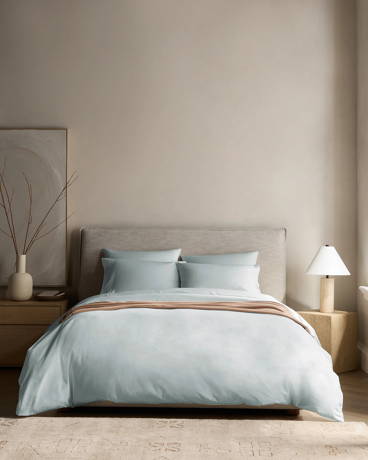 Organic Crisp Percale Sham Set - Standard / White