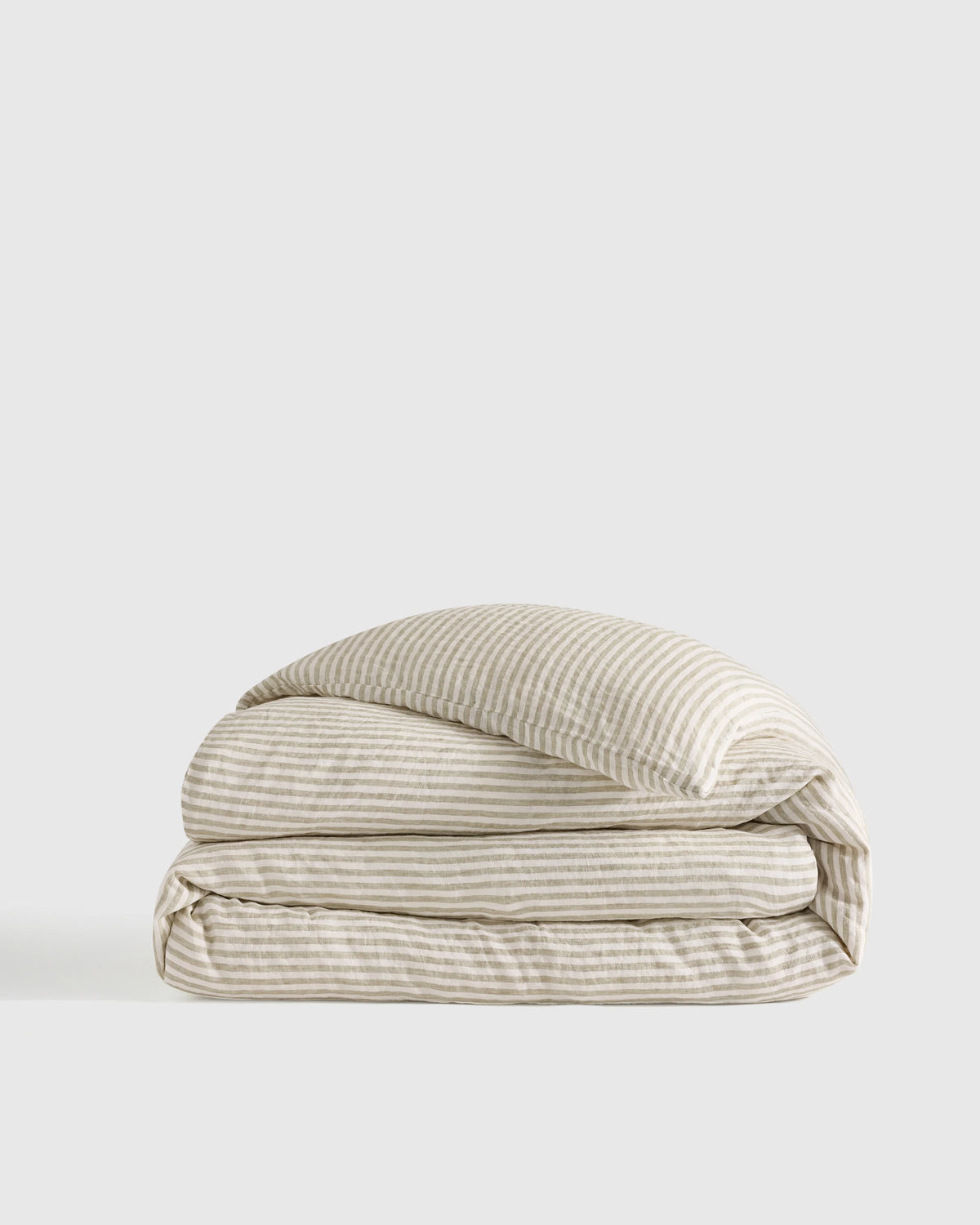 European Linen Duvet Cover - Twin / Peach