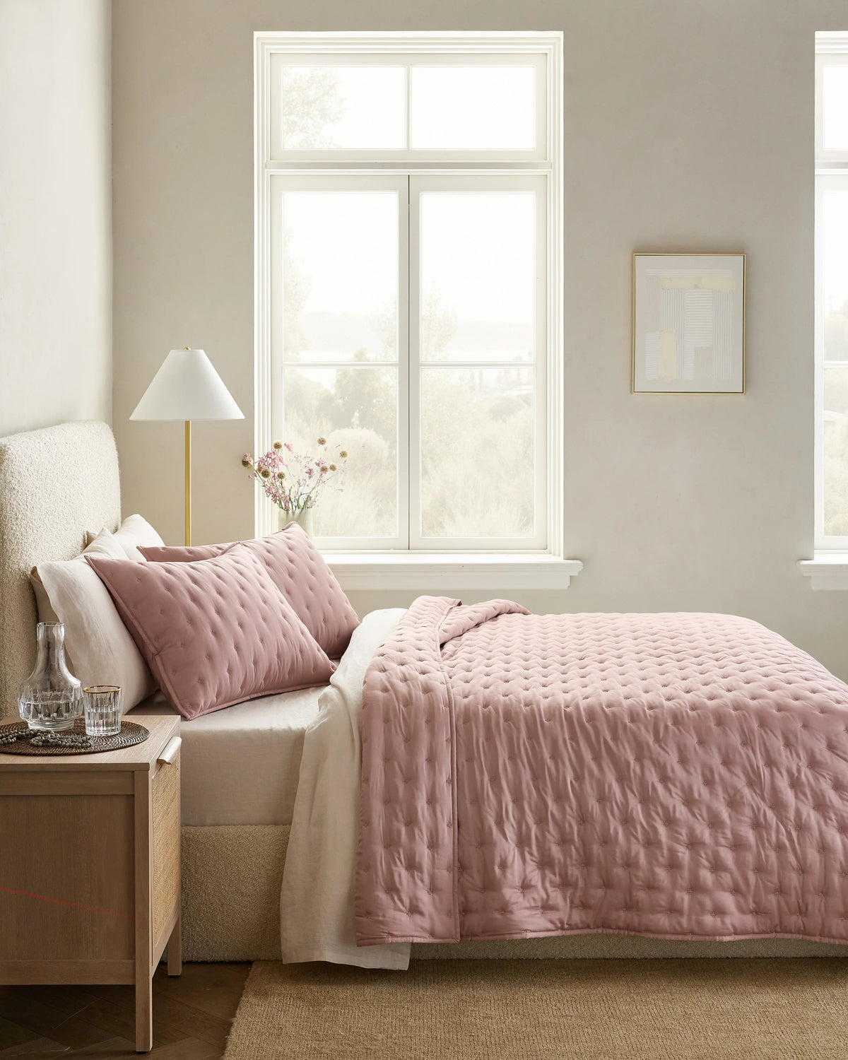 Bamboo Dream Quilt - Twin / Sage