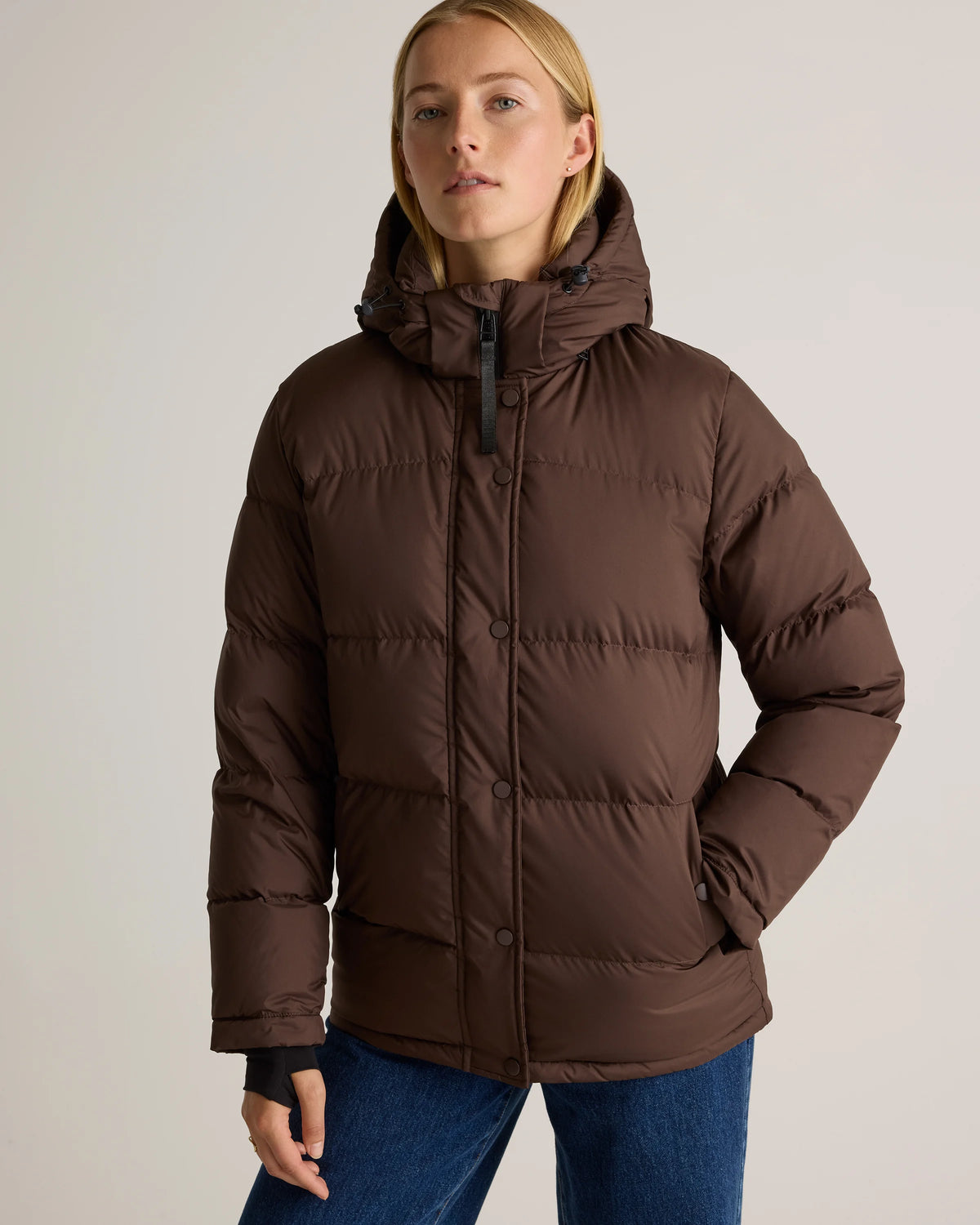 Responsible Down Puffer Jacket - XS / Sea Spray Green