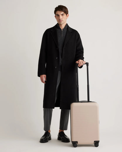 Expandable Small Carry-On & Large Check-In Suitcase Set - One Size / Dark Green