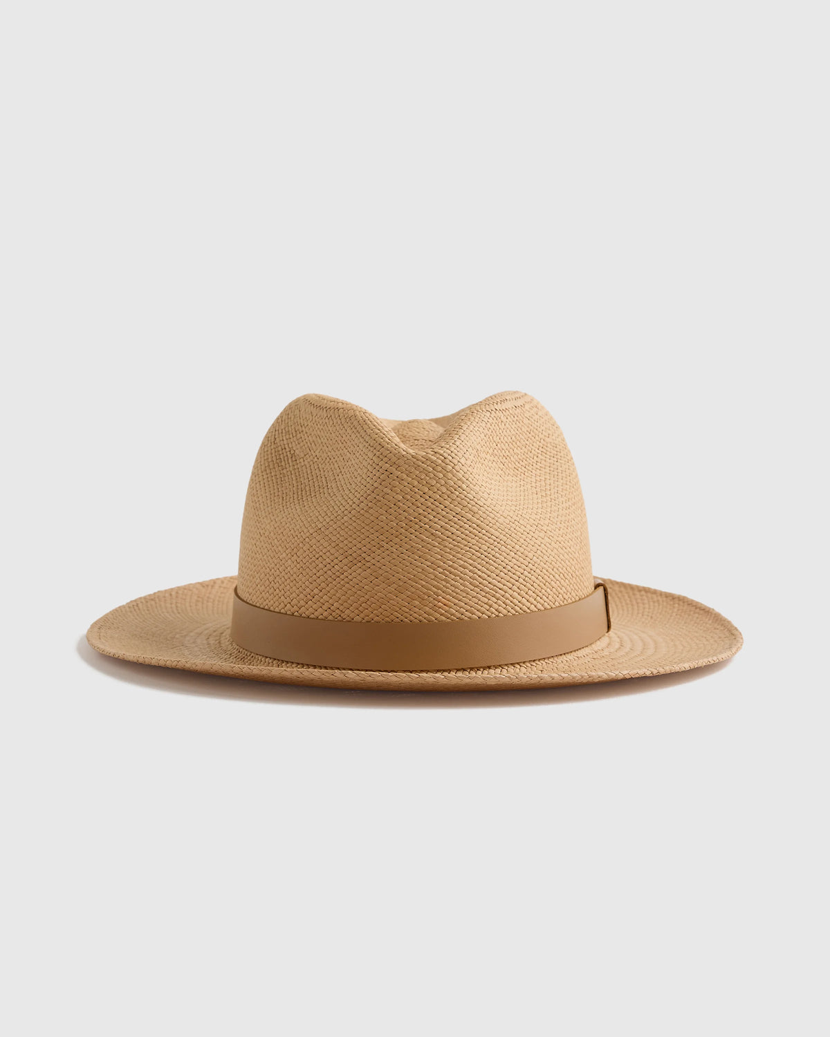 Toquilla Straw Panama Hat - S / Black