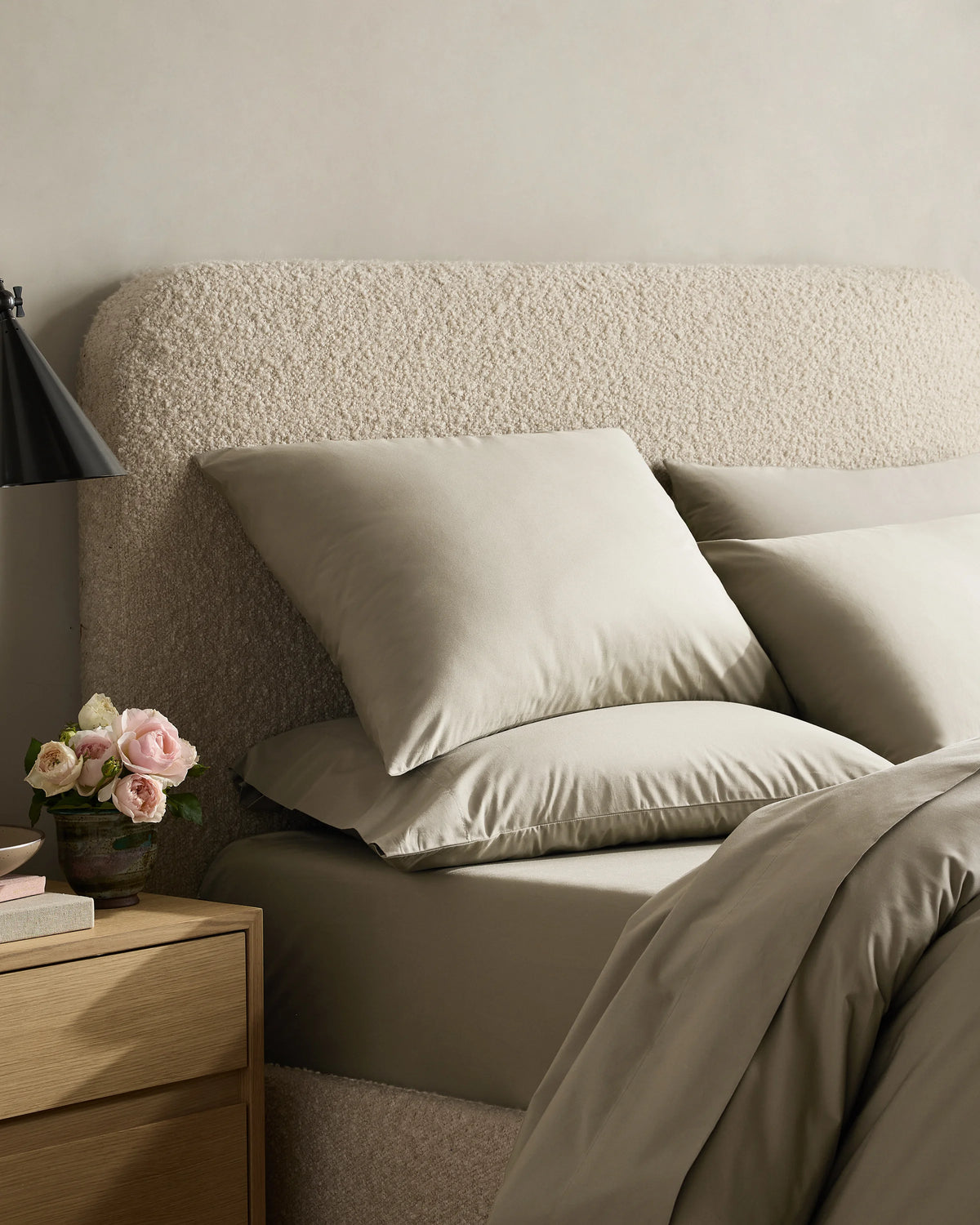 Organic Crisp Percale Sham Set - Standard / White