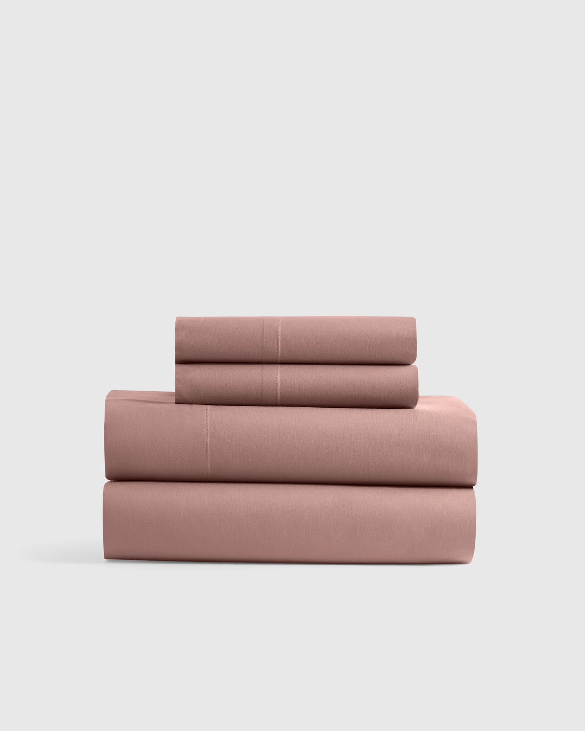 Organic Crisp Percale Sheet Set - Twin / White
