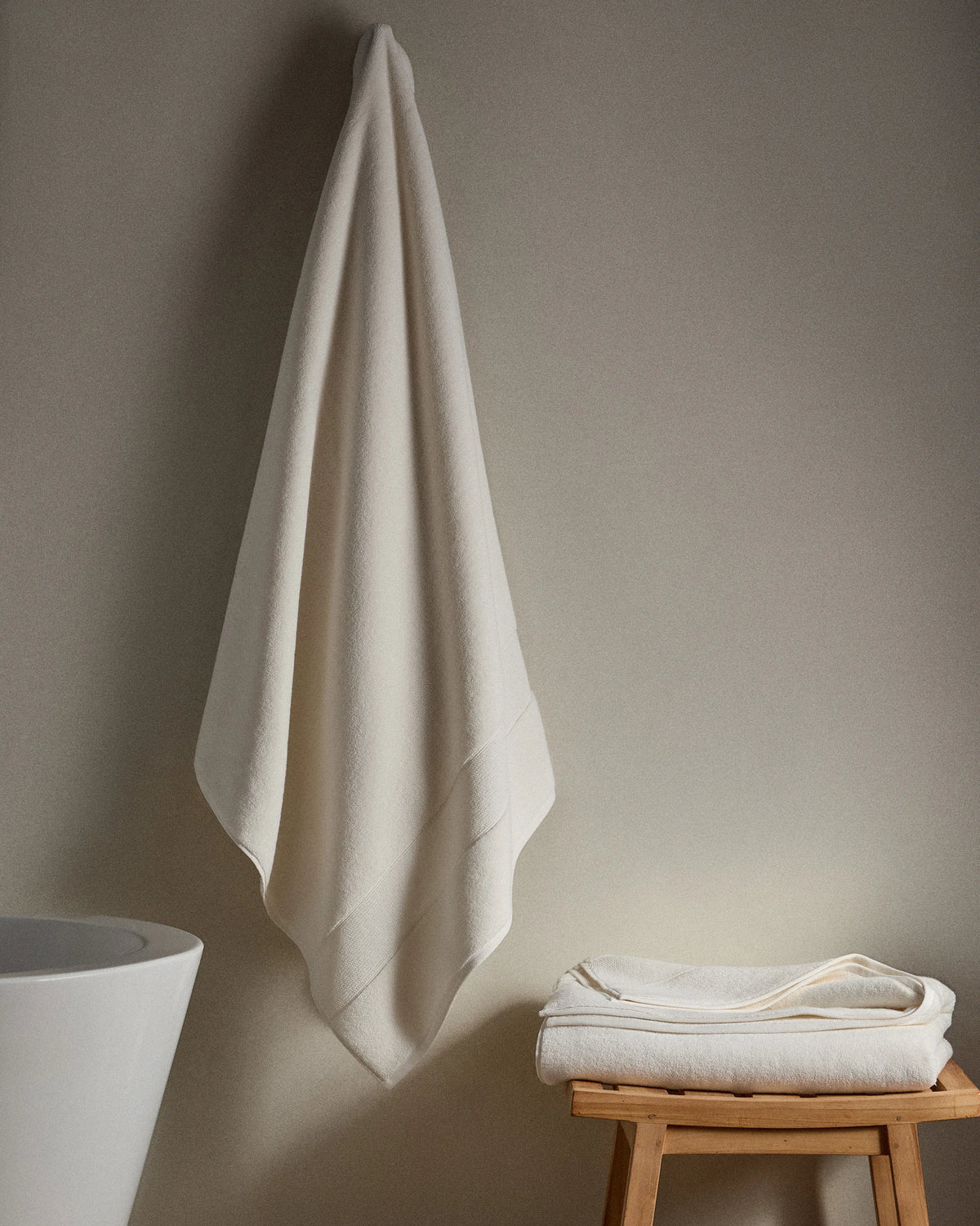 Classic Organic Turkish Cotton Bath Sheet (Set of 2) - One Size / White