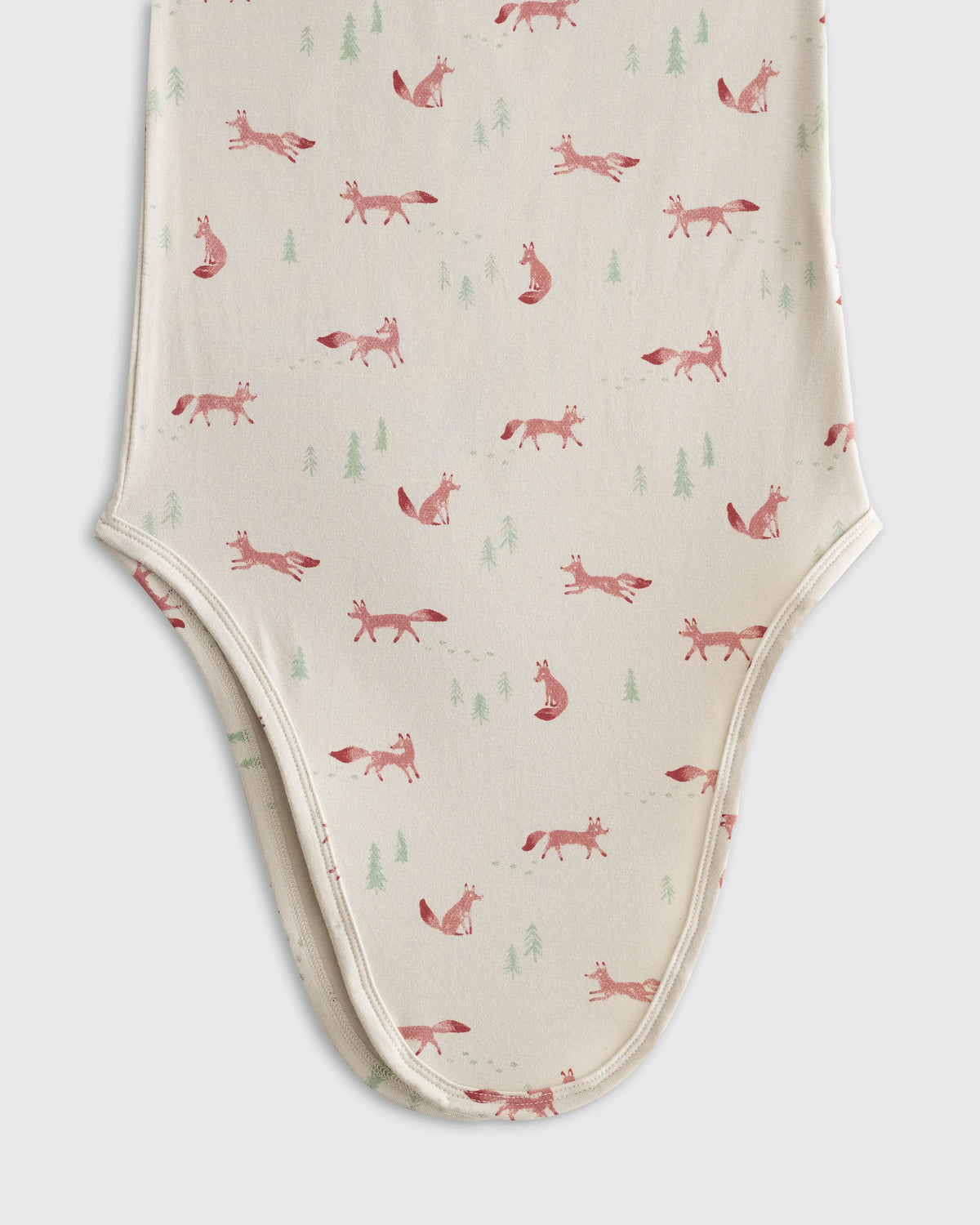 Bamboo Gown, Hat & Swaddle Layette Set - One Size / Fox
