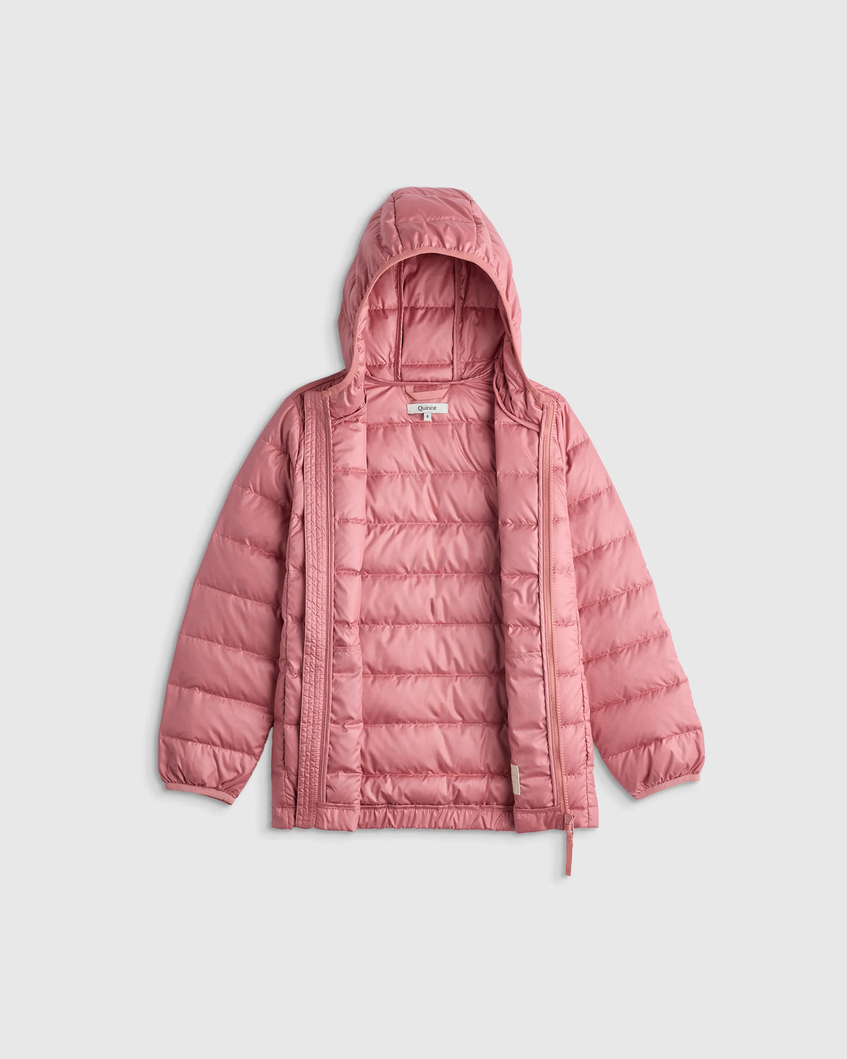 Lightweight Down Hooded Puffer Jacket - 2T / Tidepool