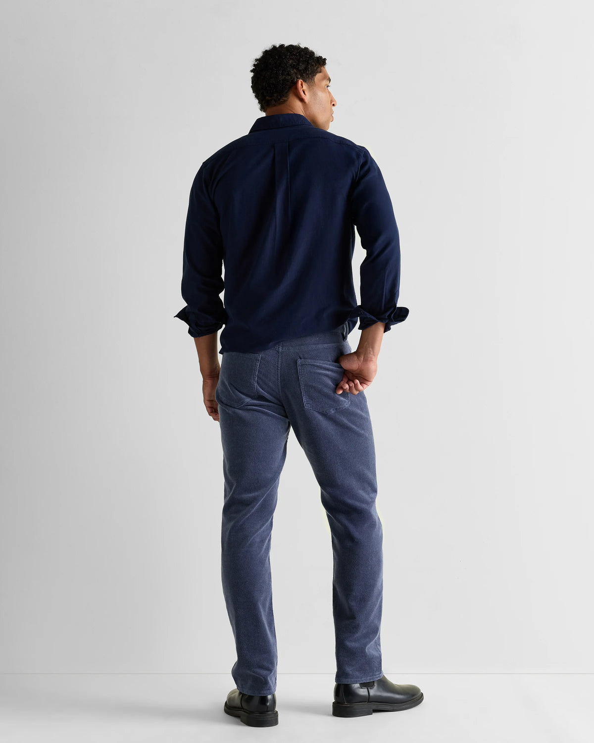 Organic Stretch Corduroy 5-Pocket Pants - 30X30 / Espresso