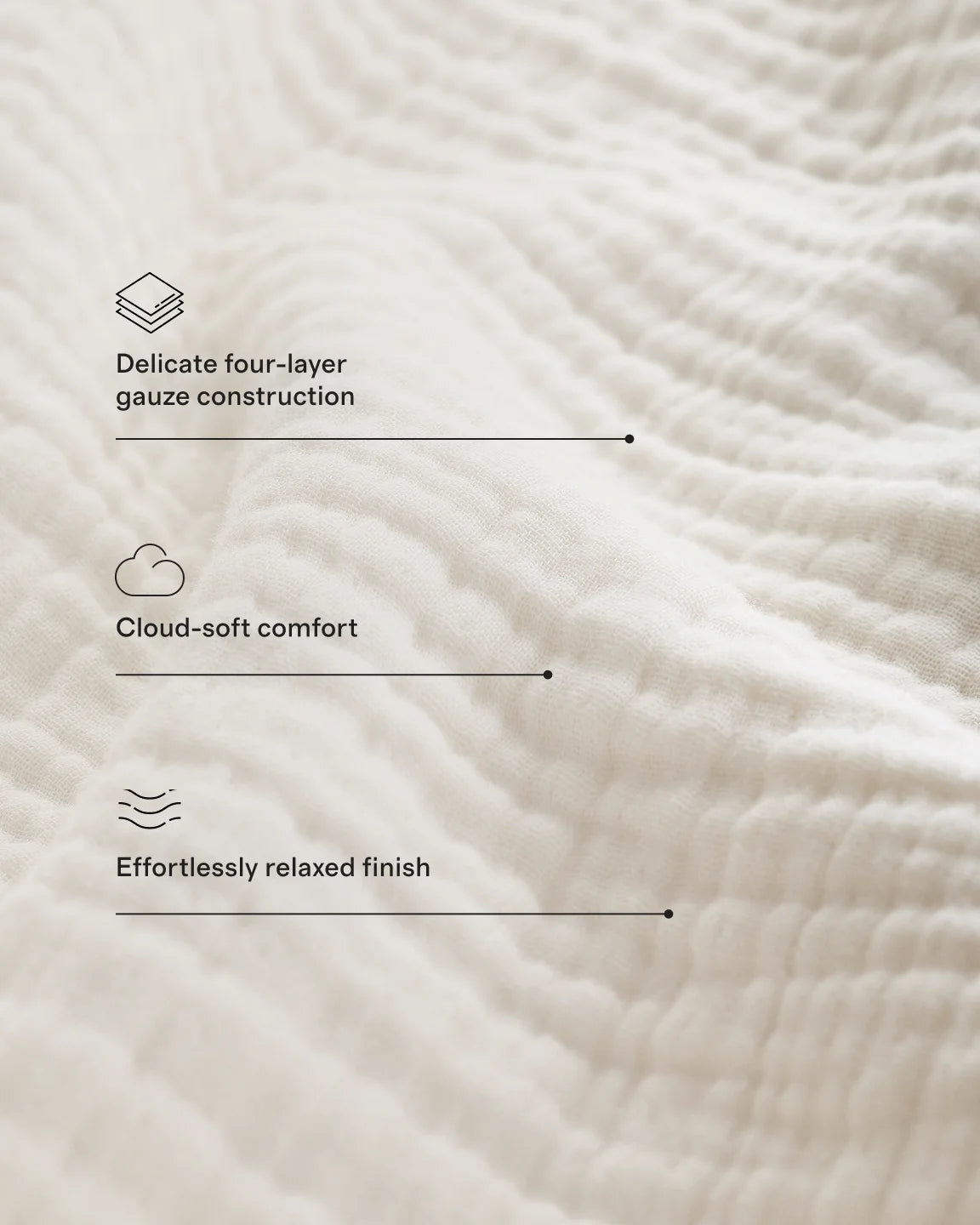 Organic Cotton Gauze Duvet Cover Set - Twin / Dried Sage