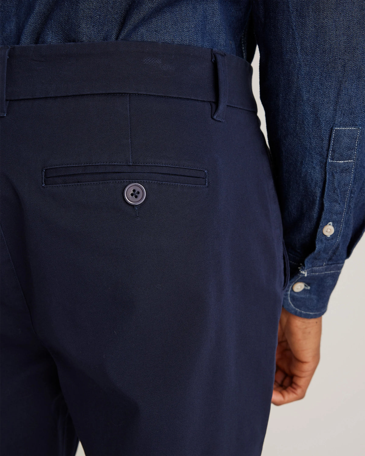 Organic Cotton Stretch Chinos - 30X30 / Dark Charcoal