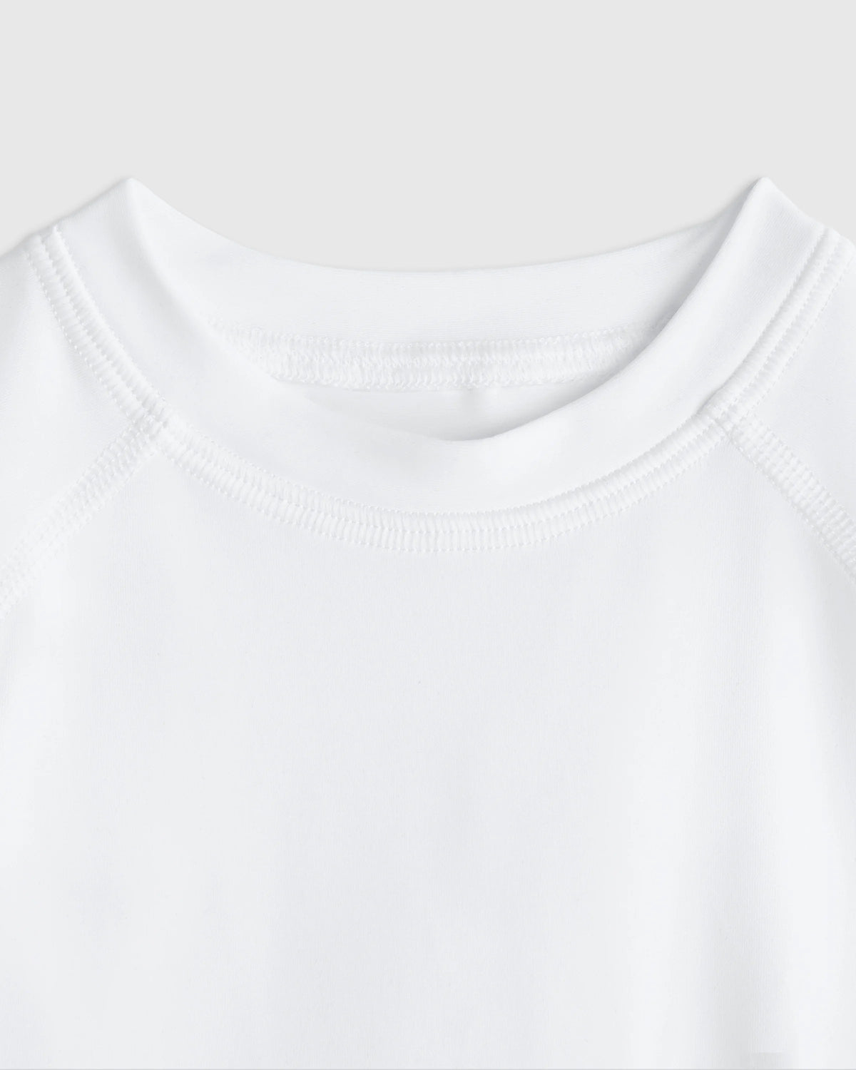 Long Sleeve Raglan Rash Guard - 6-9M / Island Aqua