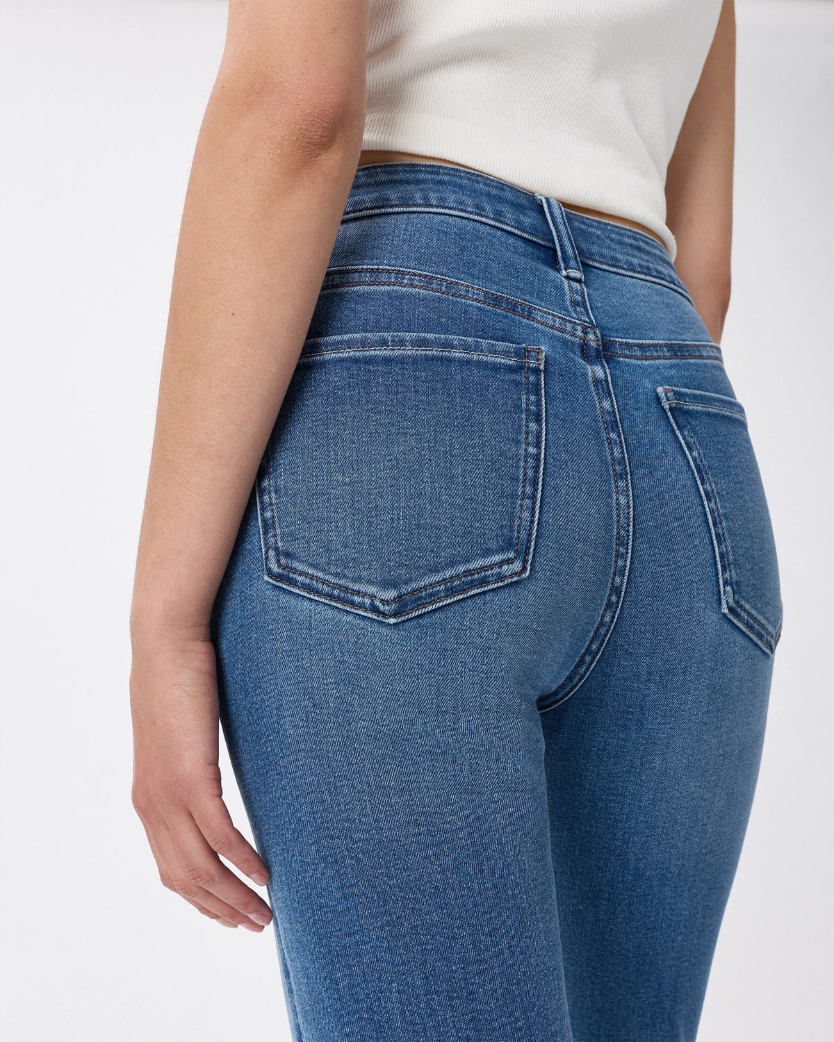 Bella Stretch Straight Jeans - 24 / Midnight Blue