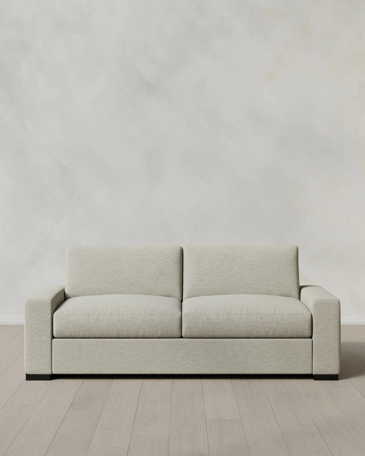 Stillman Sleeper Sofa in Performance Basketweave - Queen / Flax