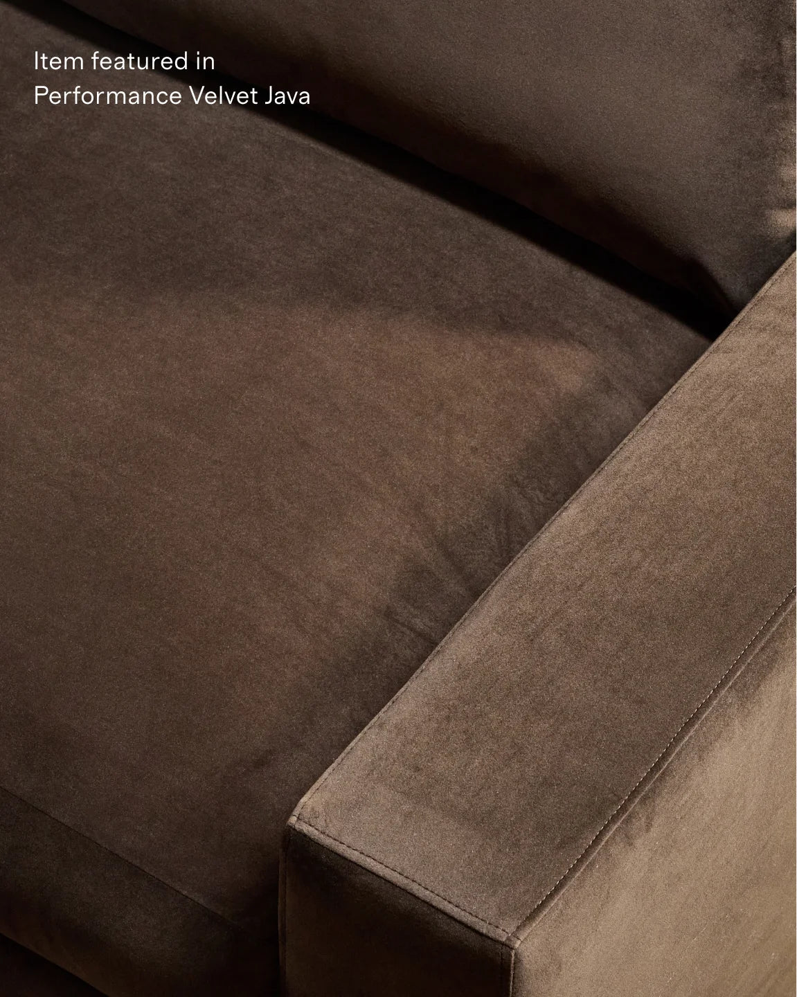 Stillman L Sectional in Performance Velvet - 116x116 / Java
