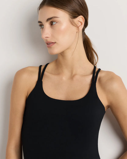 Ultra-Form Strappy Bra Tank - XS / Black