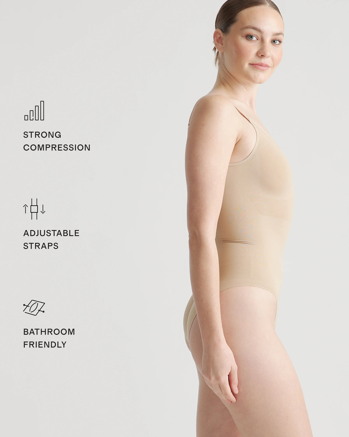 Sculpting Bodysuit - XS / Black
