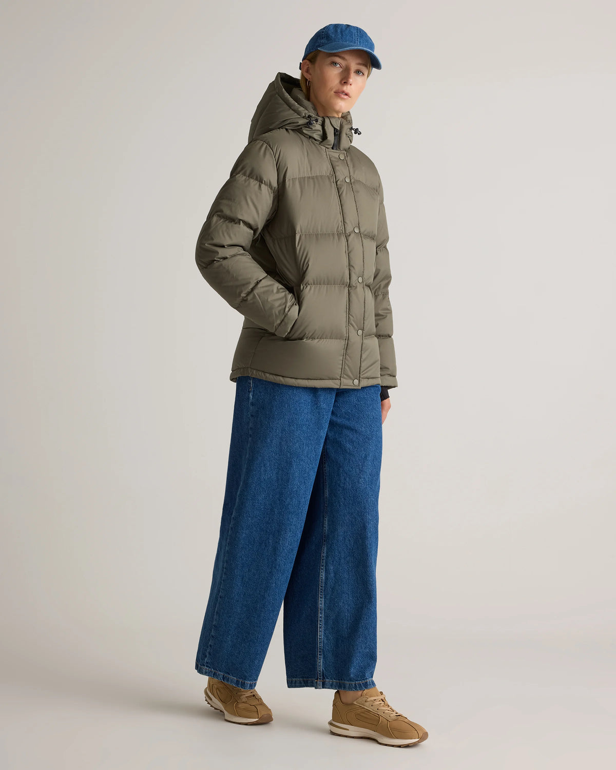 Responsible Down Puffer Jacket - XS / Sea Spray Green