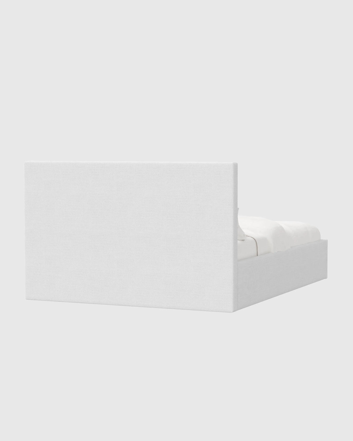 100% Linen Square Bed - Full / Canvas