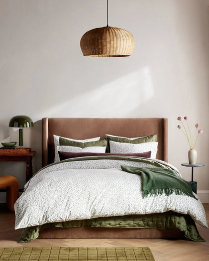 Organic Crisp Percale Deluxe Bedding Bundle - Twin / White