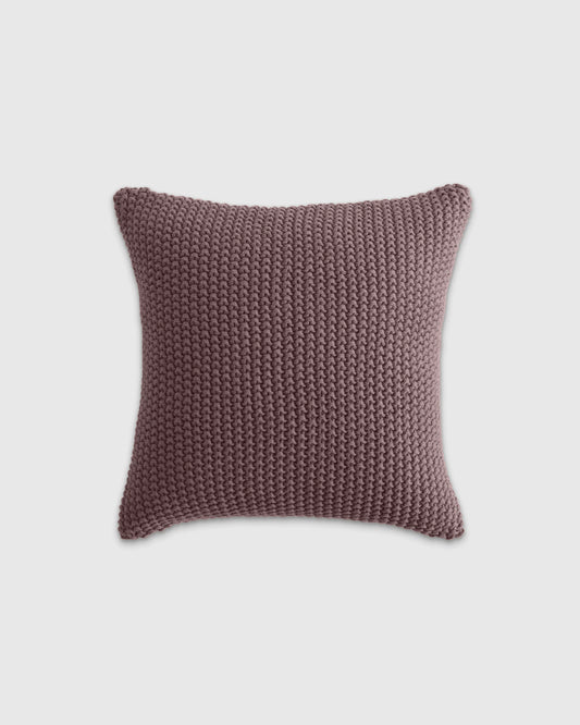 Cotton Fisherman Pillow Cover - 20x20 / Fig