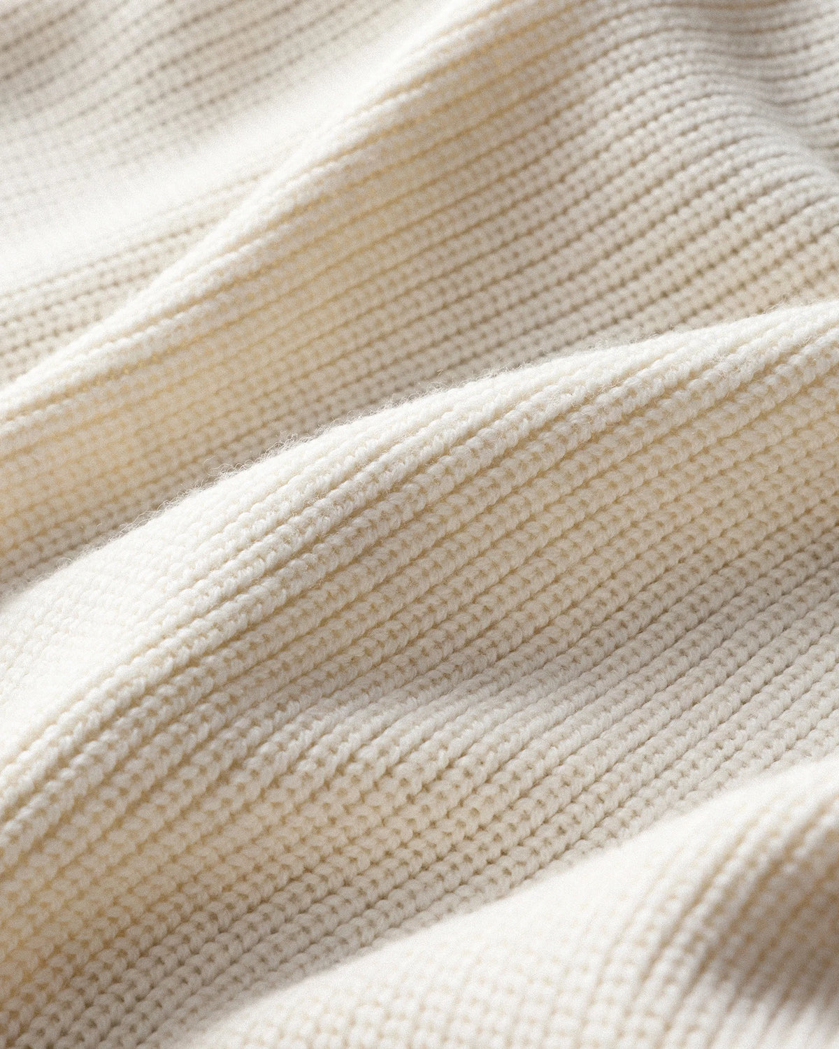 Australian Merino Wool Full Zip Sweater - S / Heather Bone