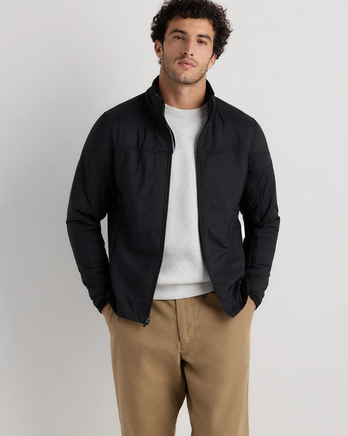 Weather Proof Fleece-Lined Jacket - S / Rich Black