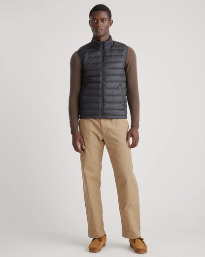 Lightweight Down Packable Puffer Vest - S / Overcast Grey