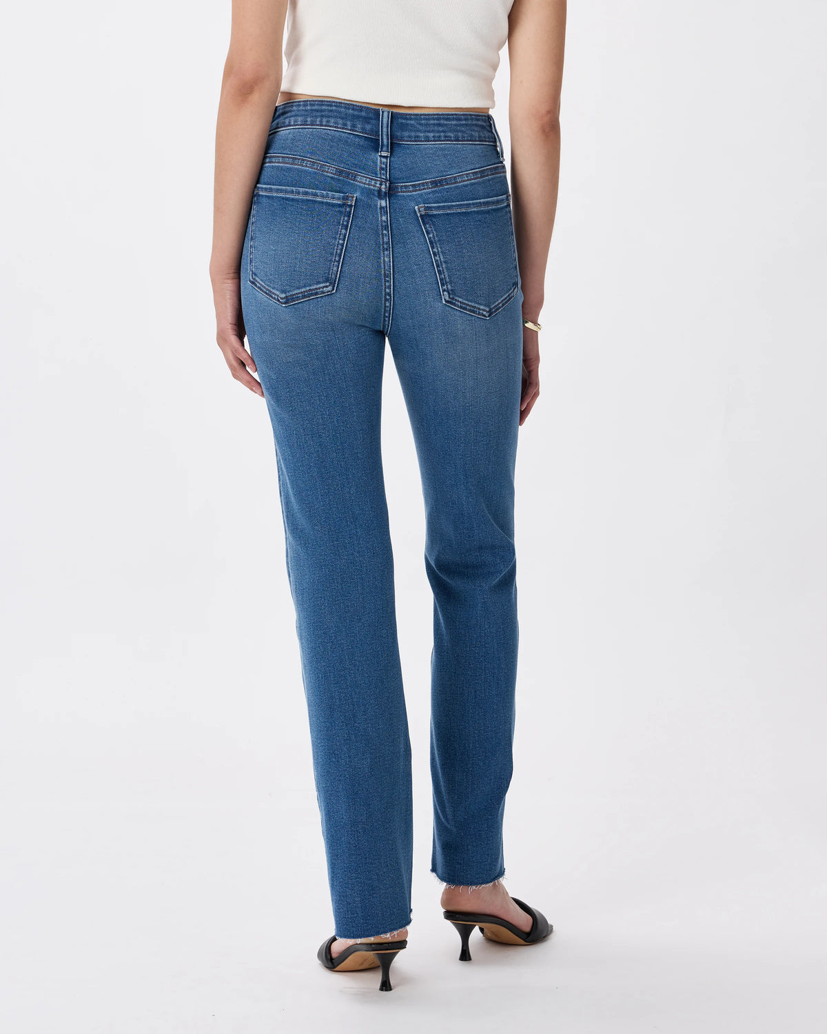 Bella Stretch Straight Jeans - 24 / Midnight Blue