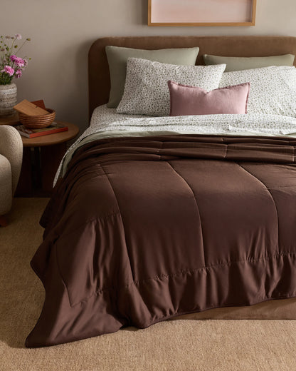 Bamboo Comforter - Twin / Soft Pink
