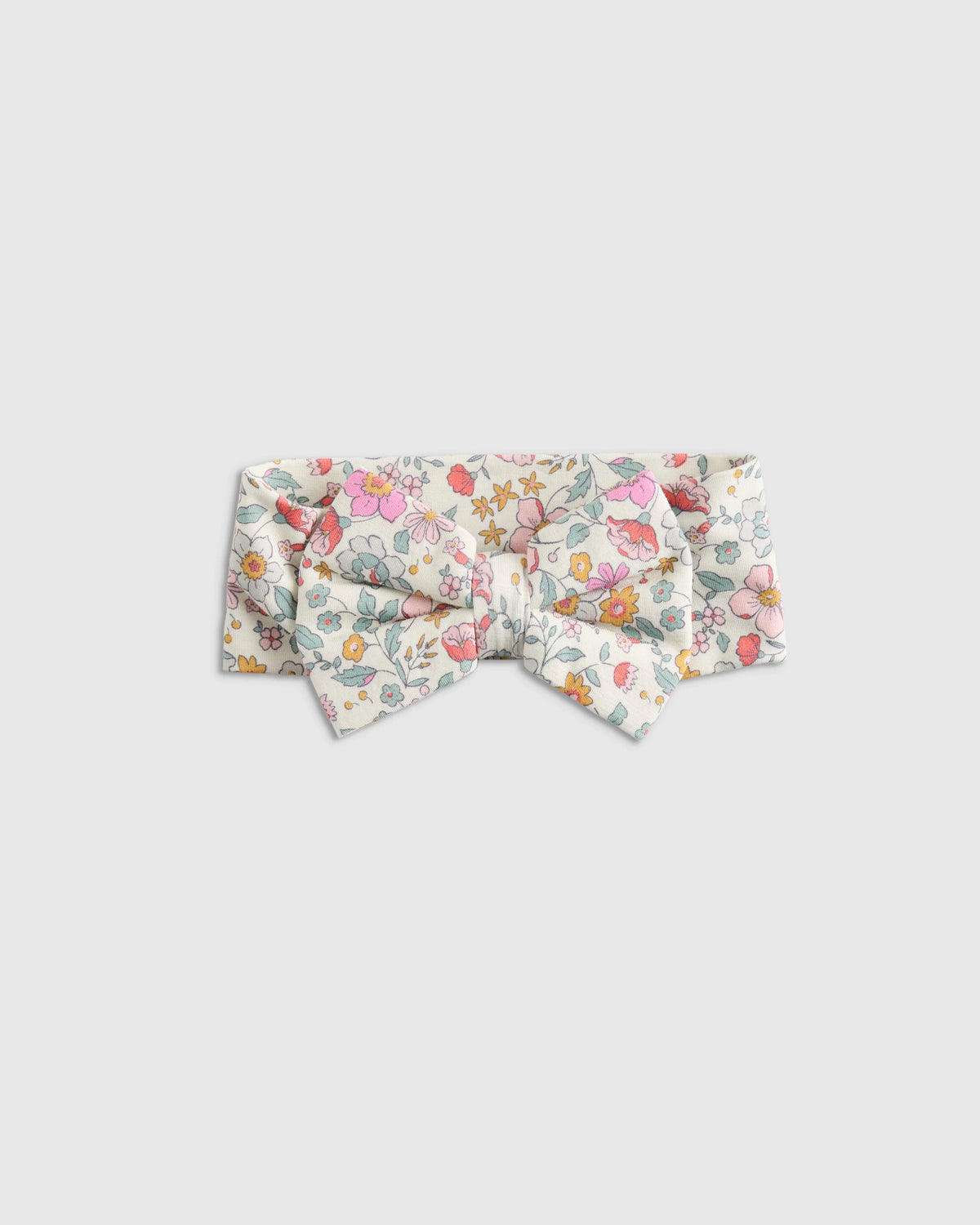 Bamboo Swaddle & Bow Layette Set - One Size / Soft Ditsy Floral