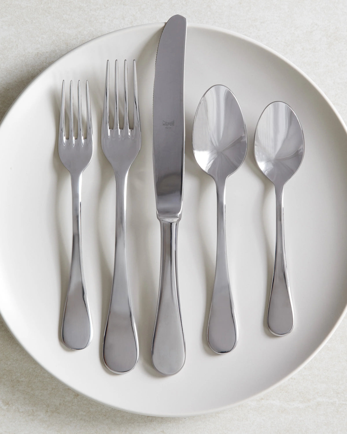 Brescia Flatware 20-Pc Set - One Size / Polished Stainless Steel