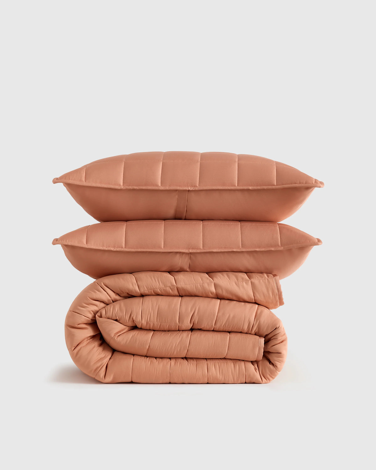 Bamboo Box Quilt Set - Twin / Sage